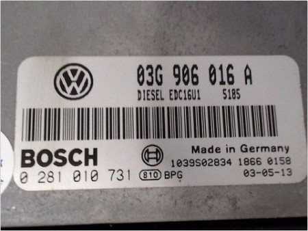 CALCULATEUR MOTEUR VOLKSWAGEN TOURAN 03-06