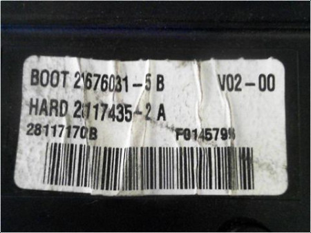 BOITIER GESTION HABITACLE CITROEN C4 04-08