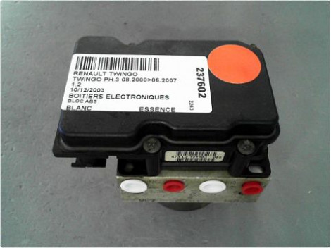 UNITE HYDRAULIQUE ABS RENAULT TWINGO PH.3 00-07