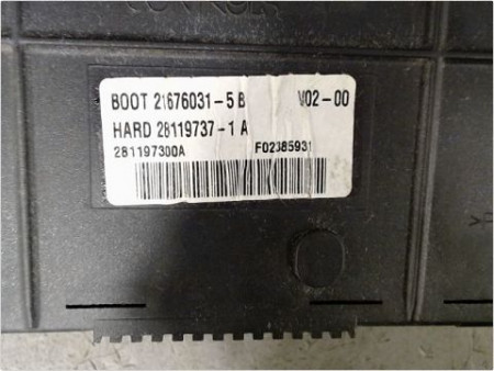 BOITIER GESTION HABITACLE PEUGEOT 307 2005-2007
