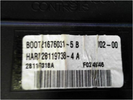 BOITIER GESTION HABITACLE PEUGEOT 407 SW