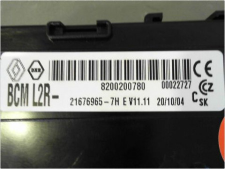 BOITIER GESTION HABITACLE RENAULT MODUS 2004-2007