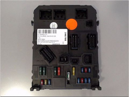 BOITIER GESTION HABITACLE CITROEN C3 PLURIEL 03-08