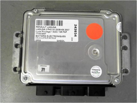 CALCULATEUR MOTEUR RENAULT LAGUNA II PH2 2005-2007
