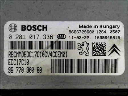 CALCULATEUR MOTEUR PEUGEOT 207 2011-