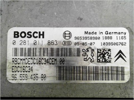 CALCULATEUR MOTEUR CITROEN C4 04-08