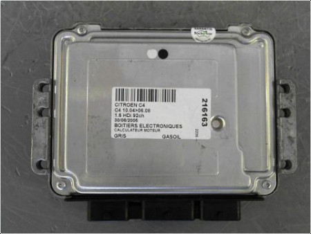 CALCULATEUR MOTEUR CITROEN C4 04-08