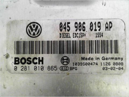 CALCULATEUR MOTEUR VOLKSWAGEN POLO IV 02-05