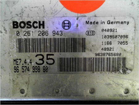 CALCULATEUR MOTEUR PEUGEOT 307 2001-2005