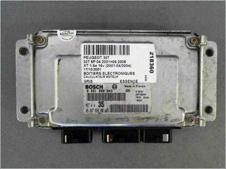 CALCULATEUR MOTEUR PEUGEOT 307 2001-2005