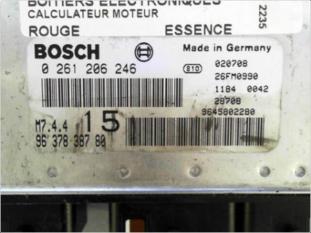 CALCULATEUR MOTEUR CITROEN SAXO 99-04