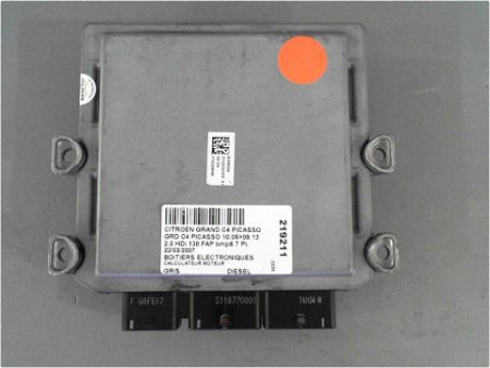 CALCULATEUR MOTEUR CITROEN GRD C4 PICASSO 06-13