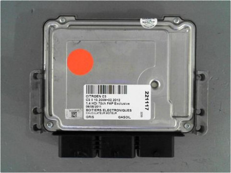 CALCULATEUR MOTEUR CITROEN C3 II 2009-2012