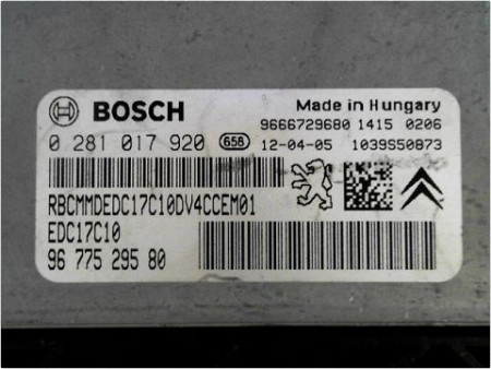 CALCULATEUR MOTEUR PEUGEOT 208 12-15
