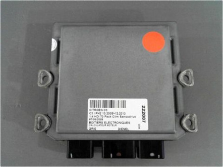 CALCULATEUR MOTEUR CITROEN C3 PH2 2005-2010