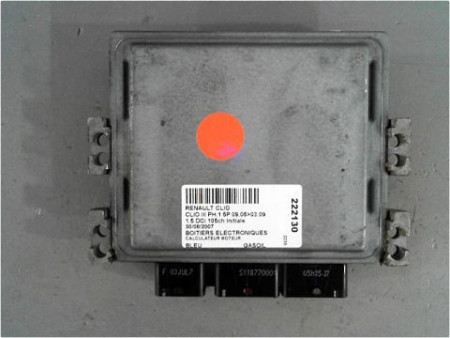 CALCULATEUR MOTEUR RENAULT CLIO III PH.1 05-09