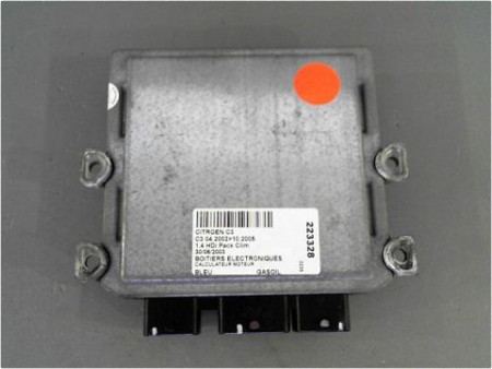 CALCULATEUR MOTEUR CITROEN C3 2002-2005