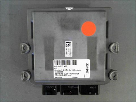 CALCULATEUR MOTEUR PEUGEOT 407 2004-2008