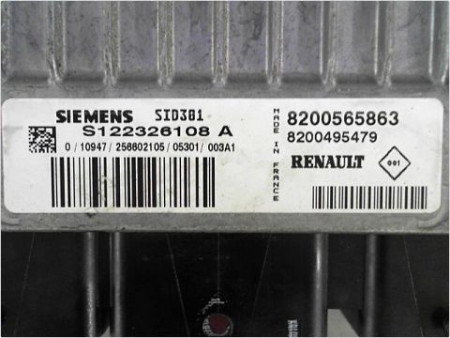 CALCULATEUR MOTEUR RENAULT MEGANE II PH1 ESTATE 03-05