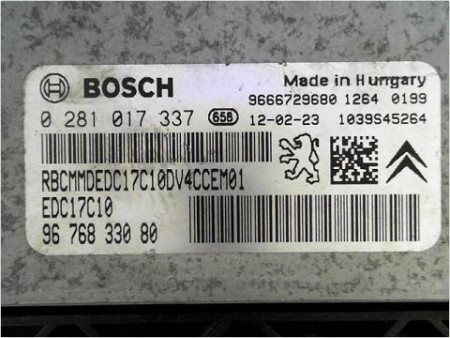 CALCULATEUR MOTEUR CITROEN C3 II PH2 2013-2016