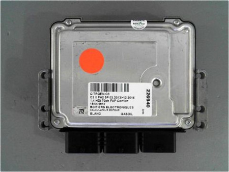 CALCULATEUR MOTEUR CITROEN C3 II PH2 2013-2016