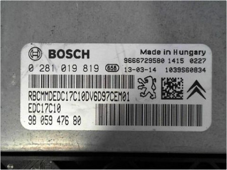 CALCULATEUR MOTEUR CITROEN DS3 09-14