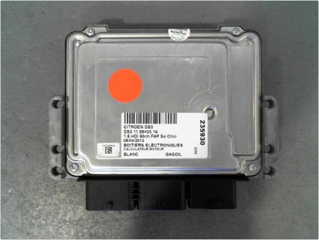 CALCULATEUR MOTEUR CITROEN DS3 09-14