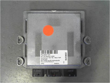 CALCULATEUR MOTEUR PEUGEOT 407 2004-2008