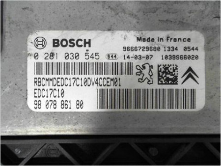 CALCULATEUR MOTEUR CITROEN C3 II PH2 2013-2016