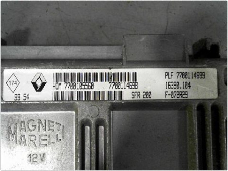 CALCULATEUR MOTEUR RENAULT TWINGO PH.2  98-2000