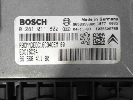 CALCULATEUR MOTEUR CITROEN XSARA PICASSO 99-10