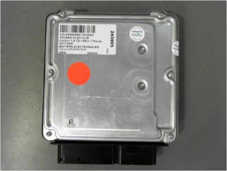 CALCULATEUR MOTEUR VOLKSWAGEN TOURAN 03-06