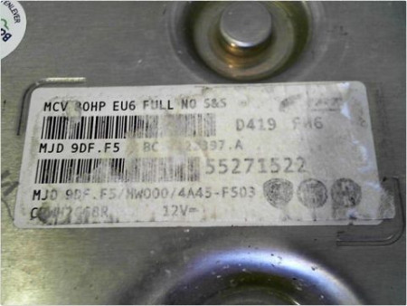 CALCULATEUR MOTEUR FIAT FIORINO III FGT 2008-