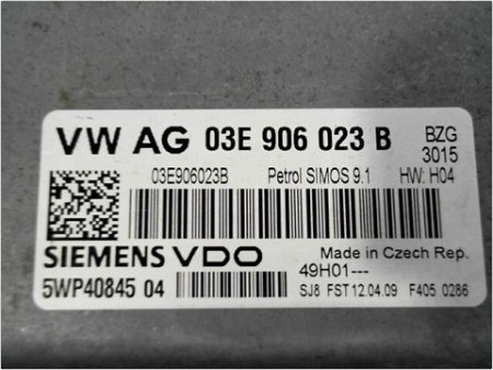 CALCULATEUR MOTEUR VOLKSWAGEN POLO IV PH2 05-09