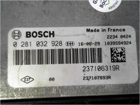 CALCULATEUR MOTEUR RENAULT TALISMAN BREAK 2016-