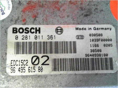 CALCULATEUR MOTEUR PEUGEOT 607 99-2004