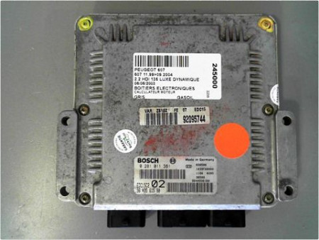CALCULATEUR MOTEUR PEUGEOT 607 99-2004