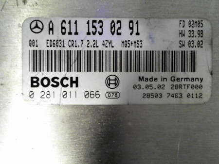 CALCULATEUR MOTEUR MERCEDES VITO FOURGON 96-03