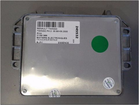 CALCULATEUR MOTEUR RENAULT TWINGO PH.2  98-2000