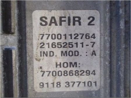 CALCULATEUR MOTEUR RENAULT CLIO II PH.1 98-2001