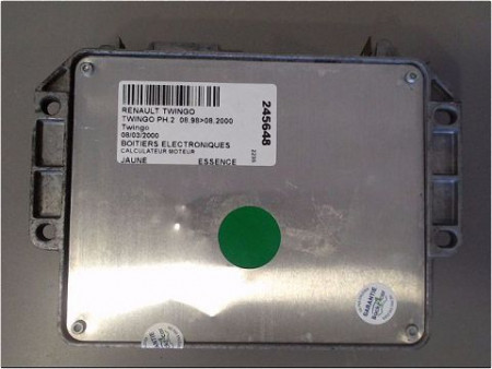 CALCULATEUR MOTEUR RENAULT TWINGO PH.2  98-2000