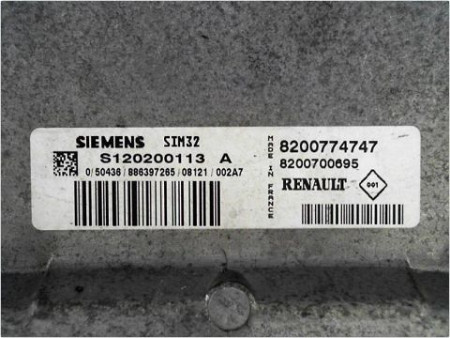 CALCULATEUR MOTEUR RENAULT TWINGO II 07-11