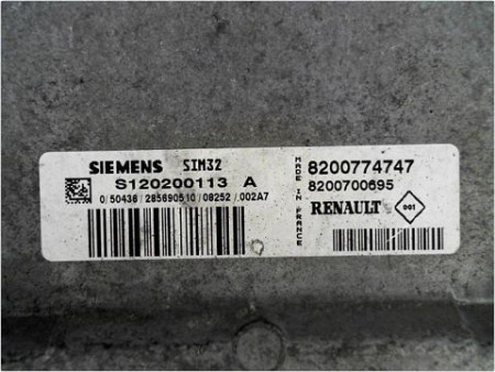 CALCULATEUR MOTEUR RENAULT TWINGO II 07-11