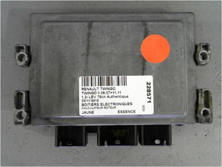 CALCULATEUR MOTEUR RENAULT TWINGO II 07-11