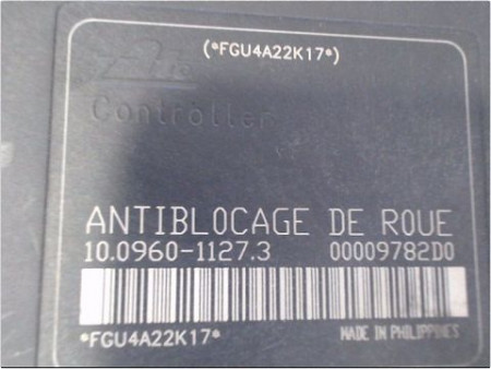 UNITE HYDRAULIQUE ABS PEUGEOT 206 98-09