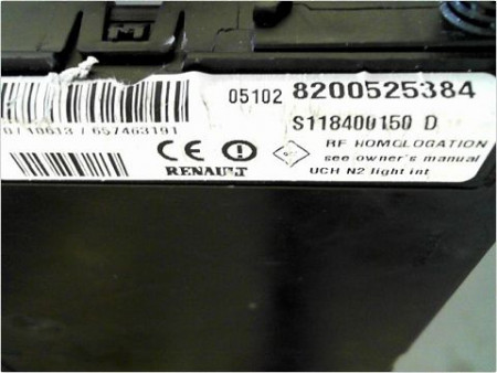 BOITIER GESTION HABITACLE RENAULT SCENIC II PH1 2003-2006