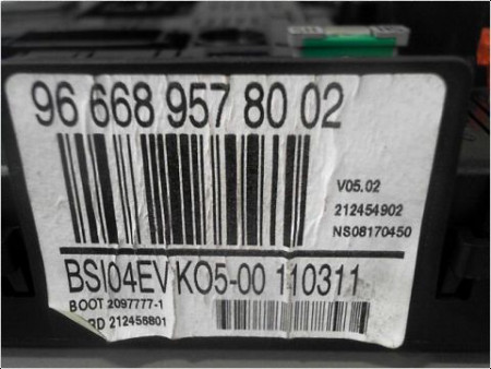 BOITIER GESTION HABITACLE PEUGEOT 308 II 13-17