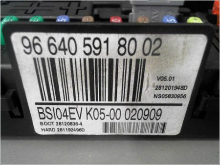 BOITIER GESTION HABITACLE PEUGEOT 308 2007-2011
