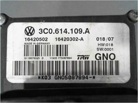 UNITE HYDRAULIQUE ABS VOLKSWAGEN PASSAT SW 05-10