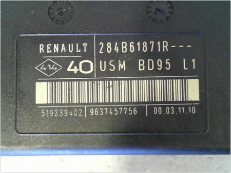 BOITE A FUSIBLES RENAULT MEGANE III ESTATE 09-12